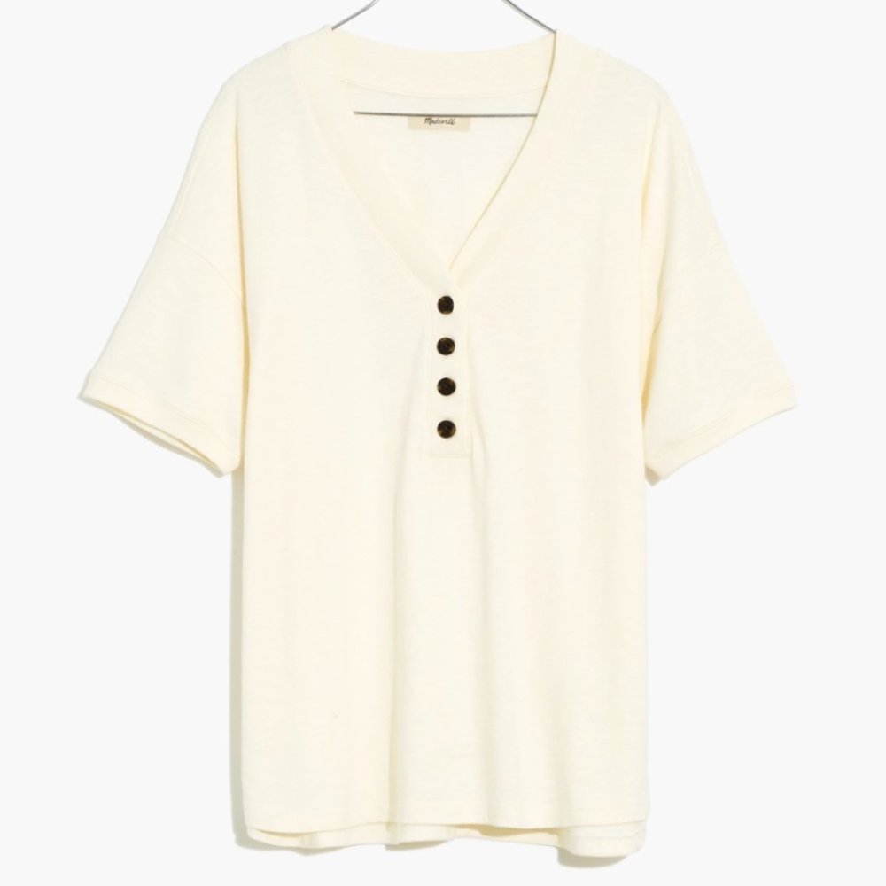 Madewell Relaxed Henley Tee